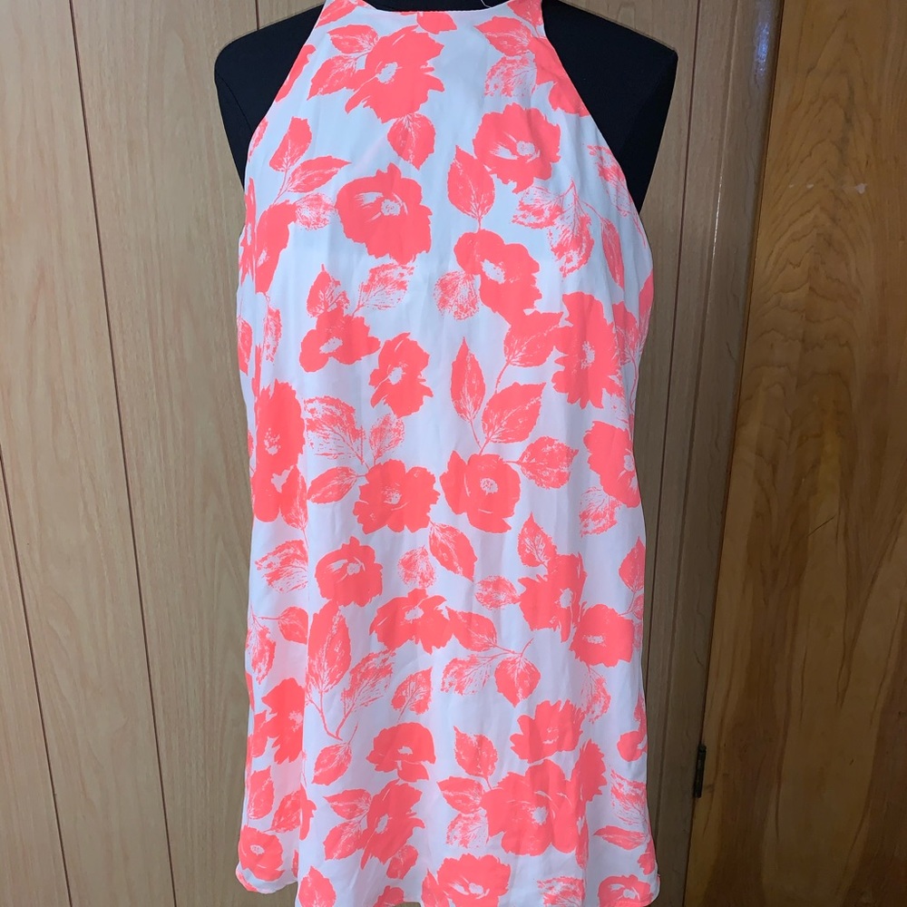 Floral tank top dress